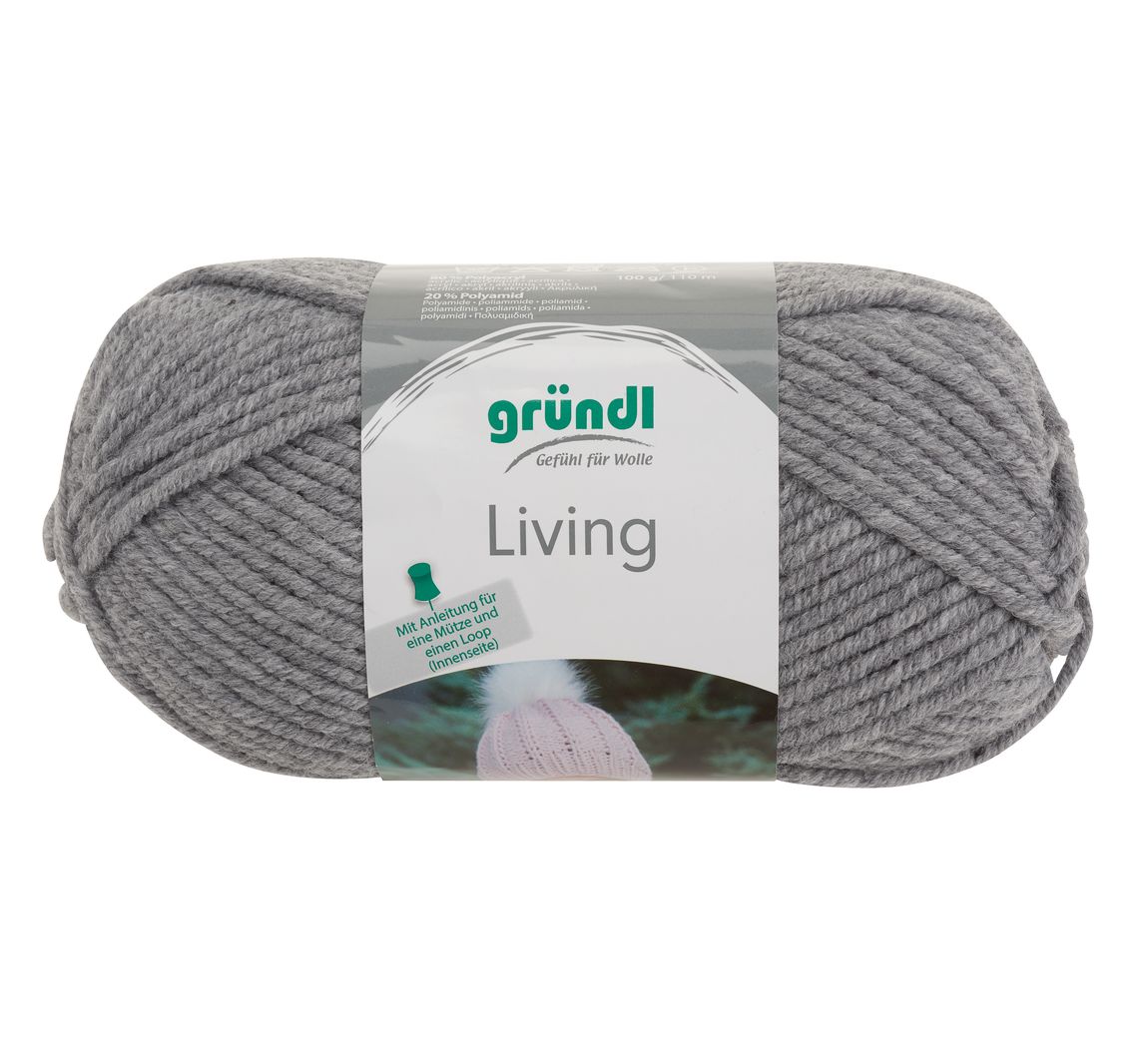 Wolle Living - Middelmatig Grijs