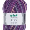 Gründl Wol "Lisa Premium Color" Bramen/Fuchsia/Purple, Kleur 04