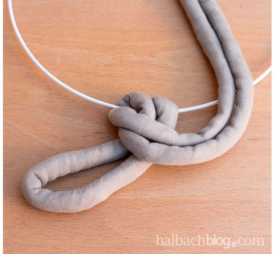 Knitted tube