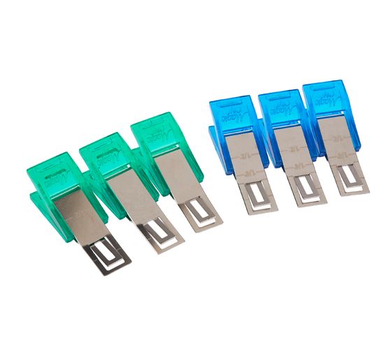 Taylor Seville Cloth Clips Magic Clips, 6 pieces