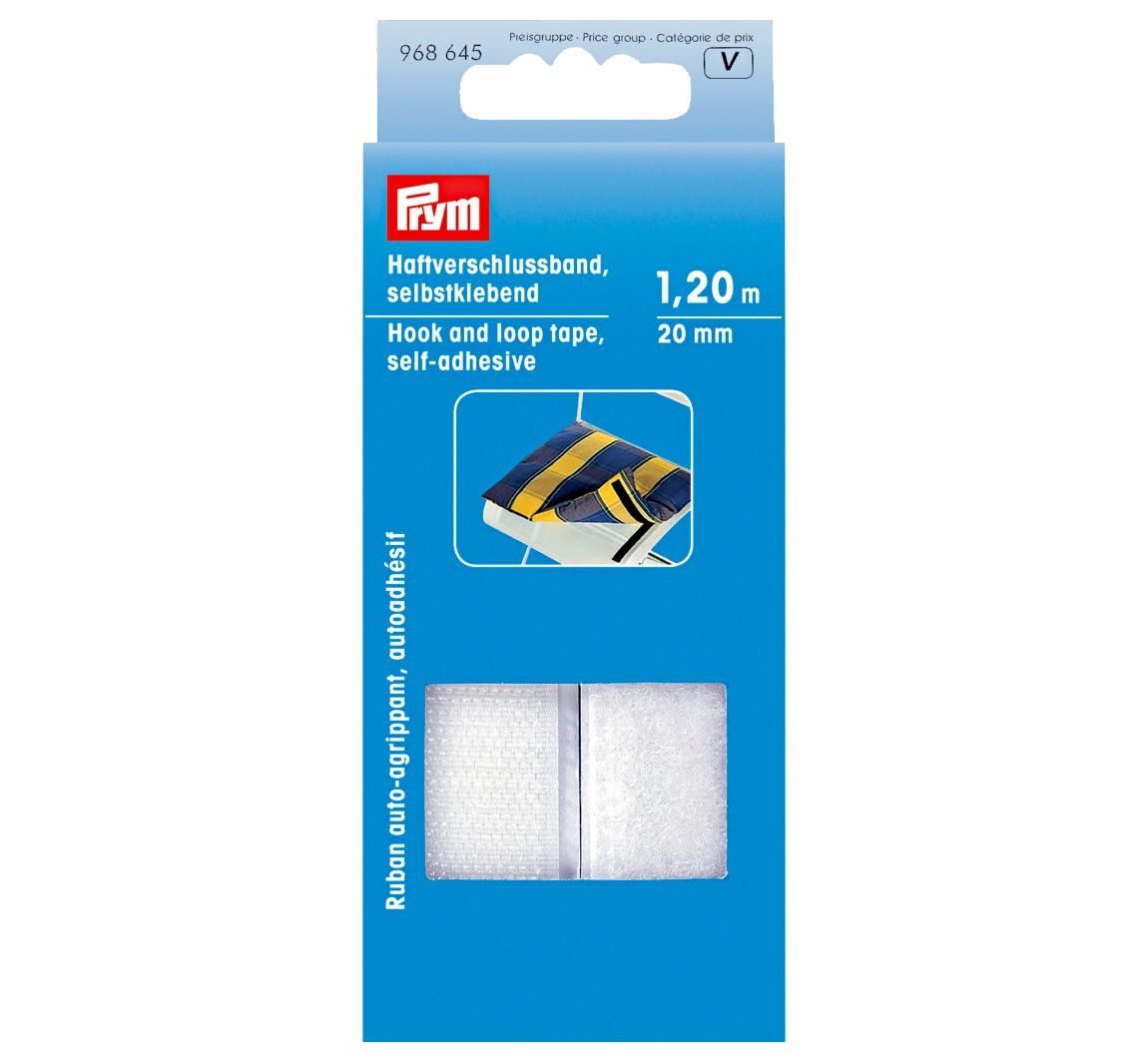 Prym Klittenband, zelfklevend - Wit