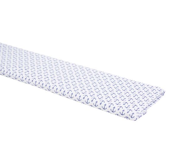 Cotton fabric "Anchor-Blue"