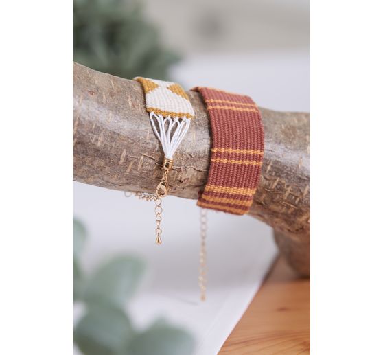 Pearl weaving frame