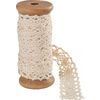 VBS Lace ribbon, 20 mm Creame