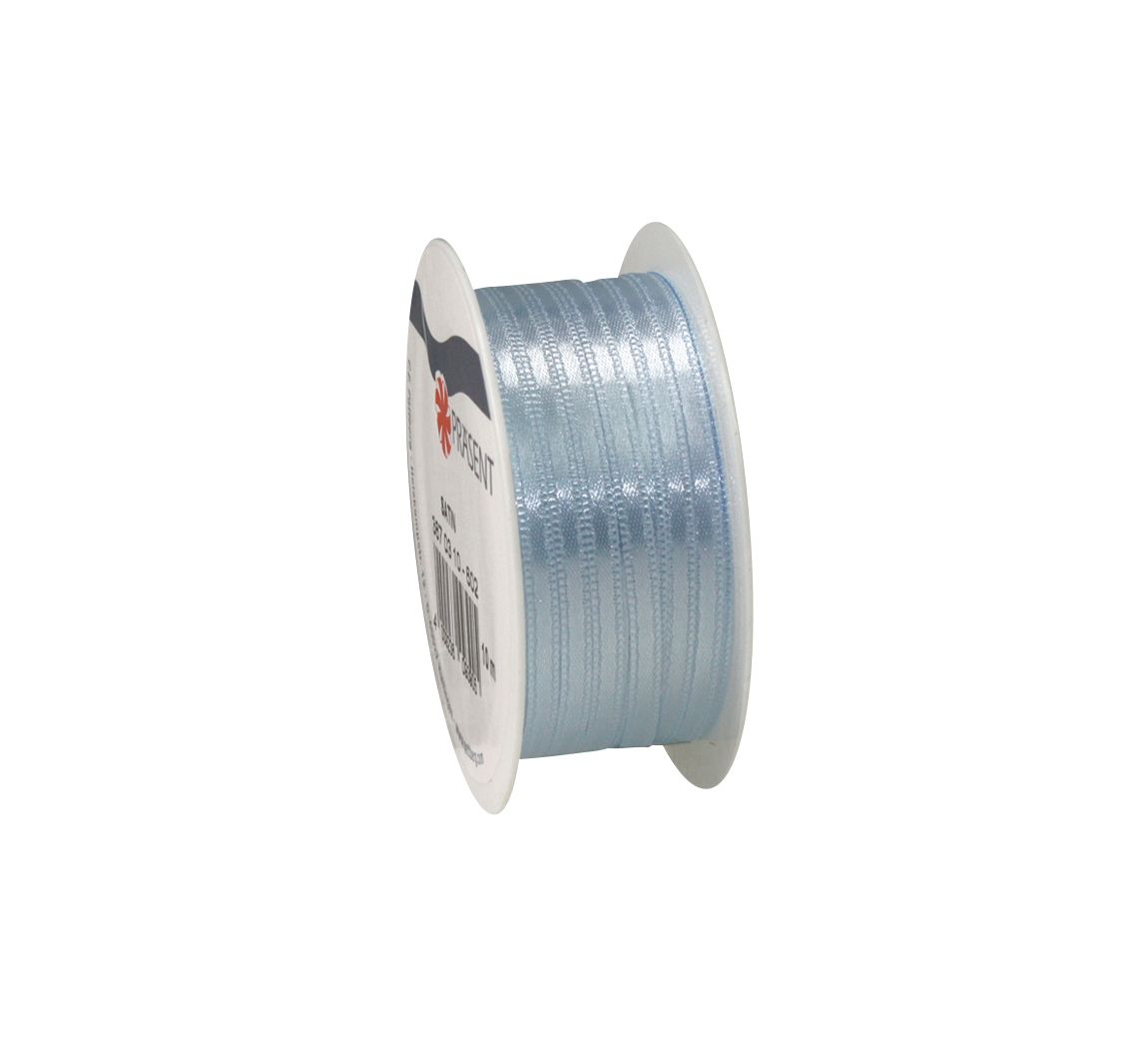 Satijnen lint, 3 mm - Lichtblauw