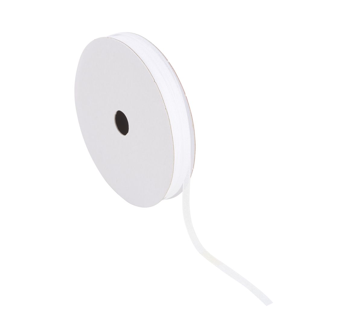 Organza lint, 3 mm - Wit