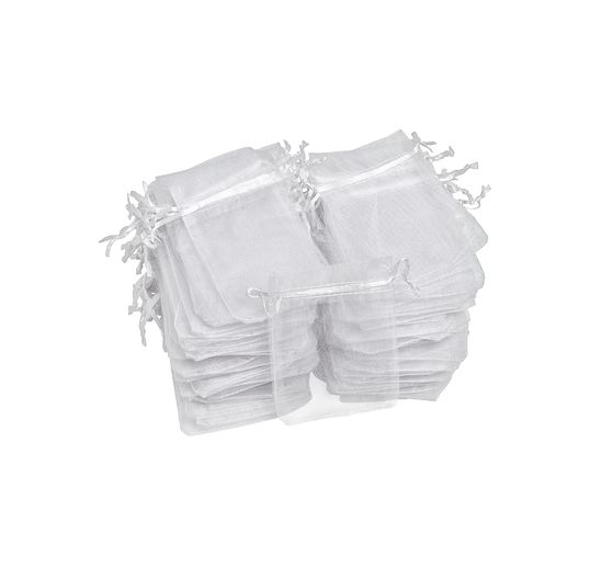 VBS Organza zakjes "7,5 x 12 cm", 100 stuks