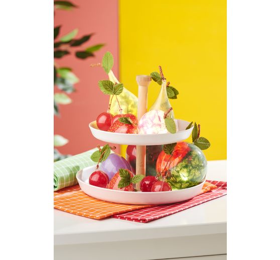VBS Decorative etagere with wooden handle