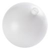 Plastic ball with socket, white