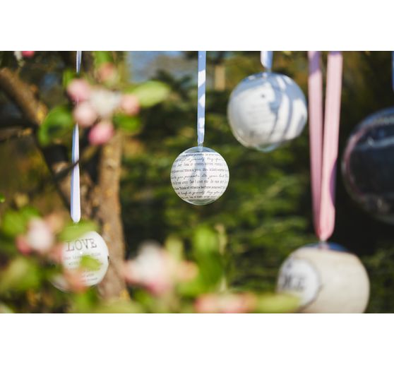 VBS Acrylic ball, Ø 8 cm, 6 pcs.