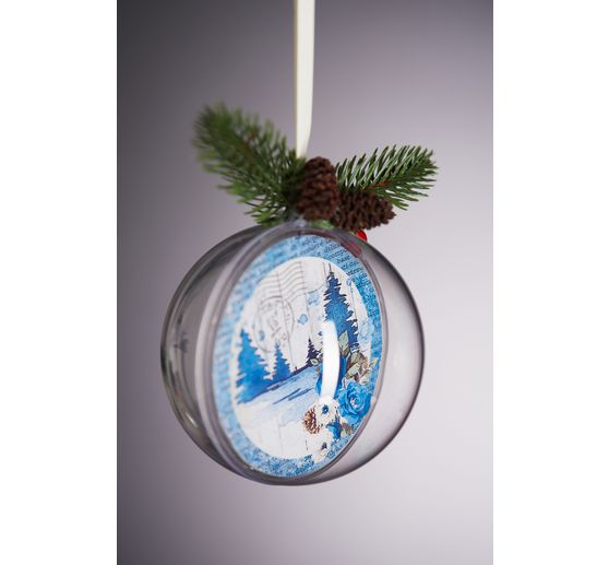 Acryl snij-/schilderschijf "Rond", Ø 10 cm
