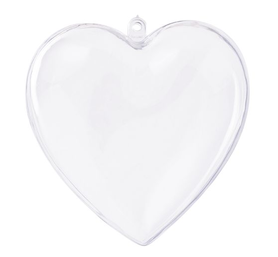 Acrylic-Shape "Heart", ca.10 cm