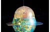 Acrylic ball with hole, Ø 14 cm