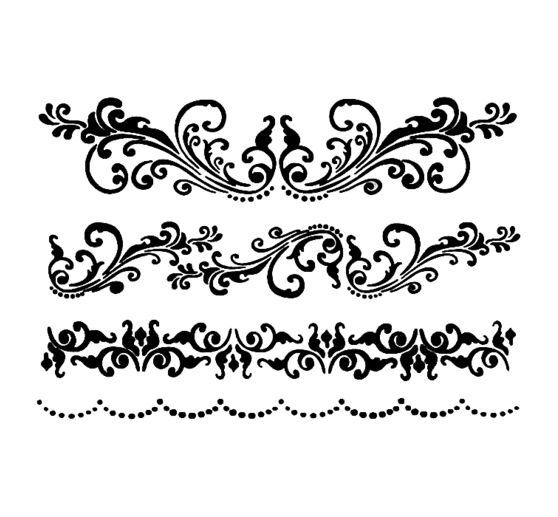 Stamperia Stencil "Border"