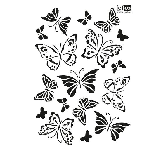 Stencil "Butterflies"