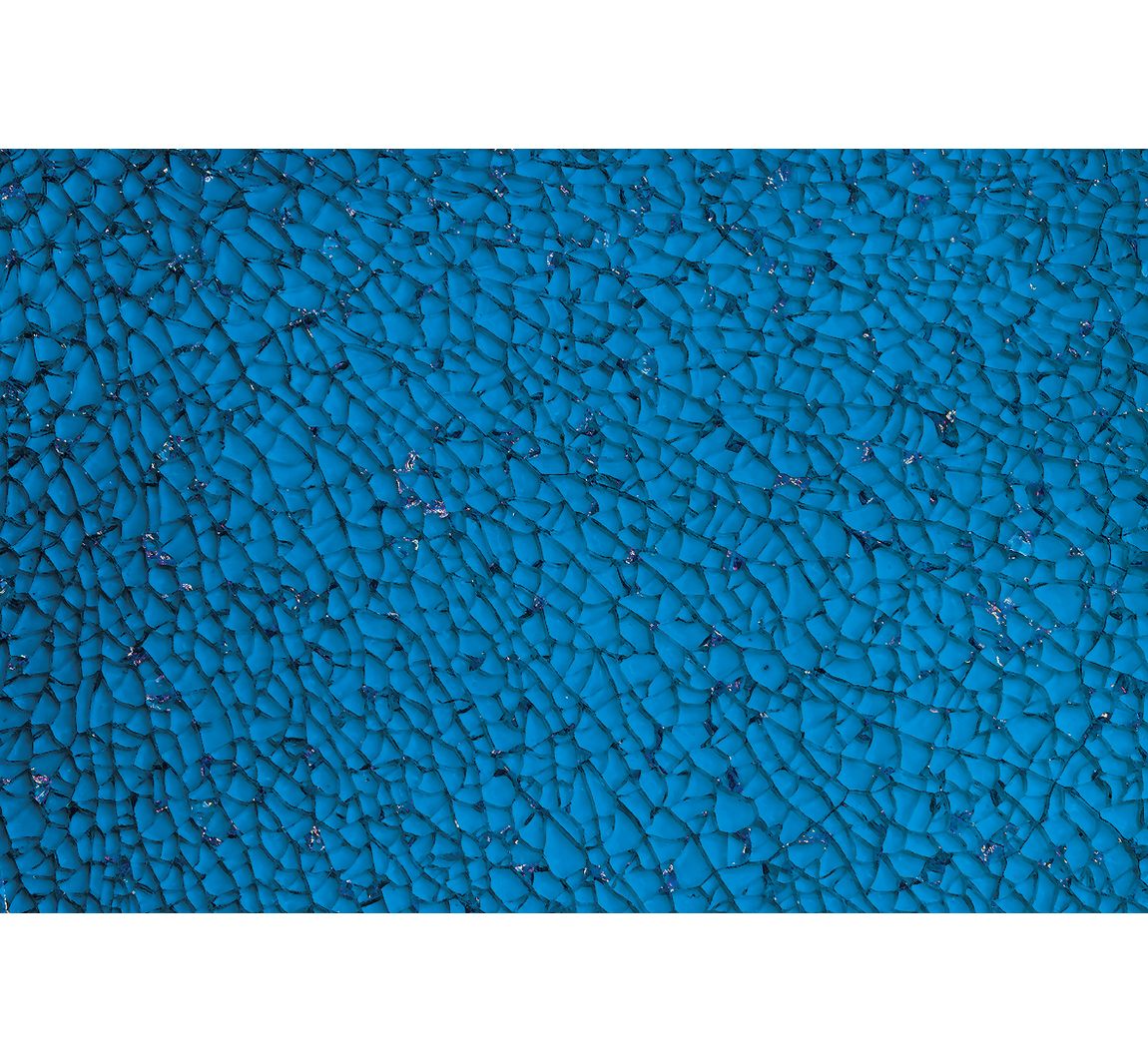 Kraakmozaïekplaat - Blauw