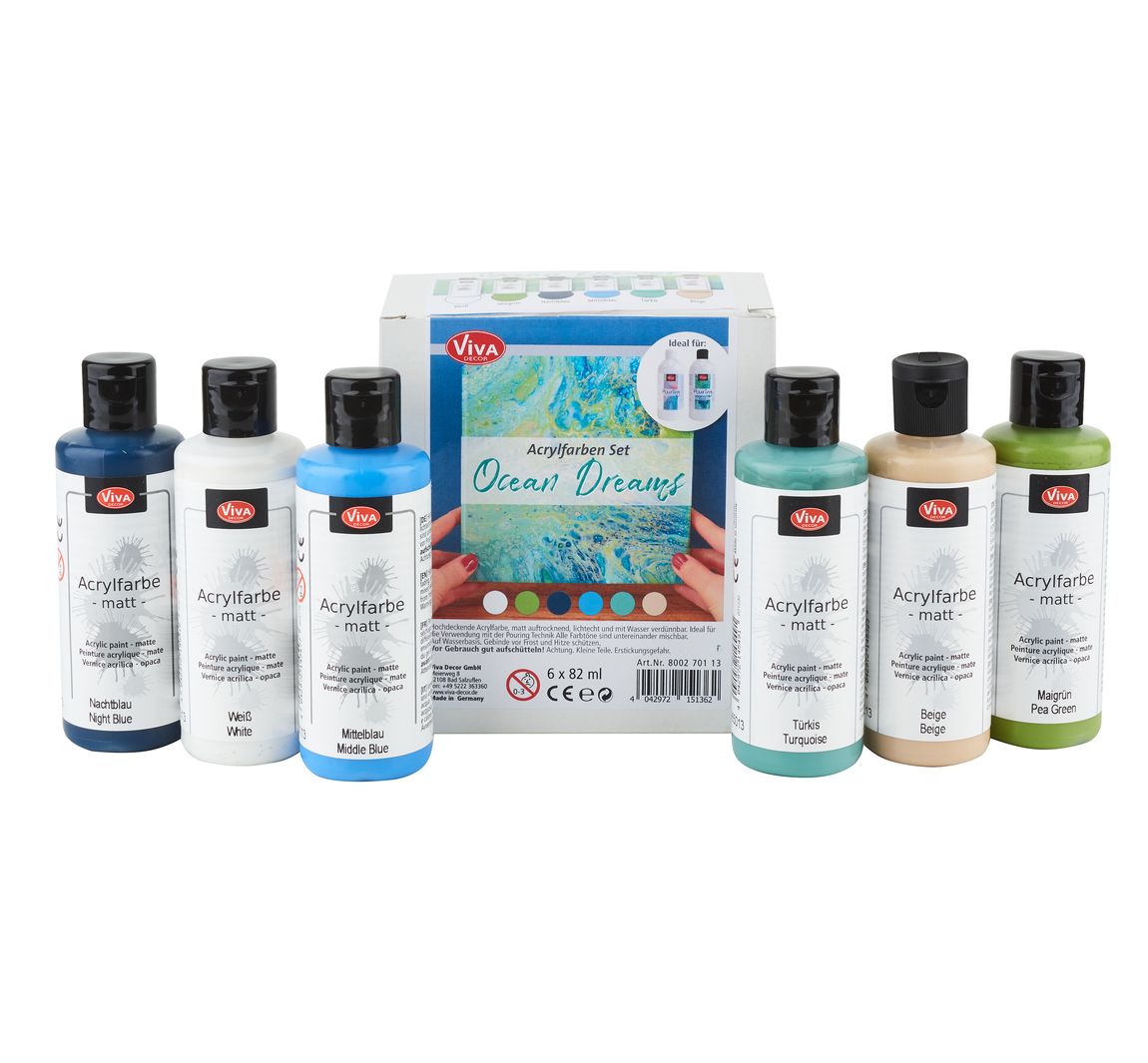 Viva Decor acrylverf set "Ocean Dreams"
