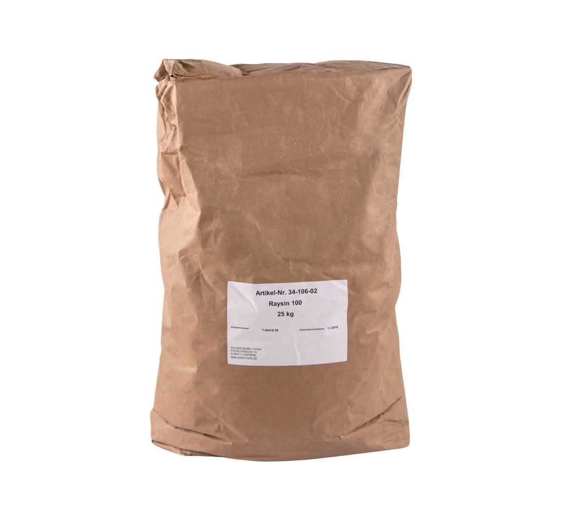 Gietpoeder "Raysin 100", wit - 25 kg