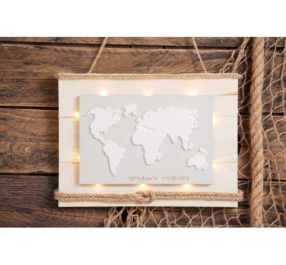 Casting mould "World Map"