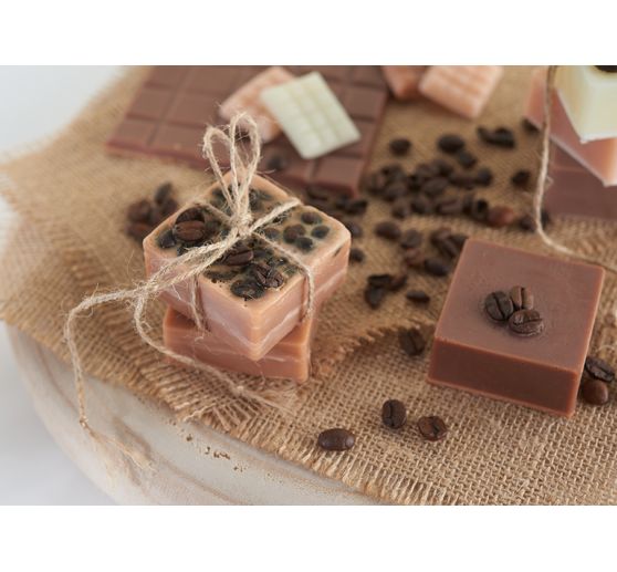 Zeep- en geurset "Koffie-Chocolade"
