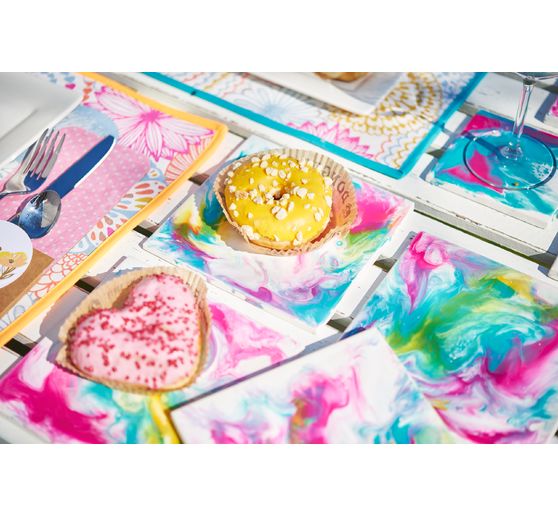 Resin tinting paint metallic