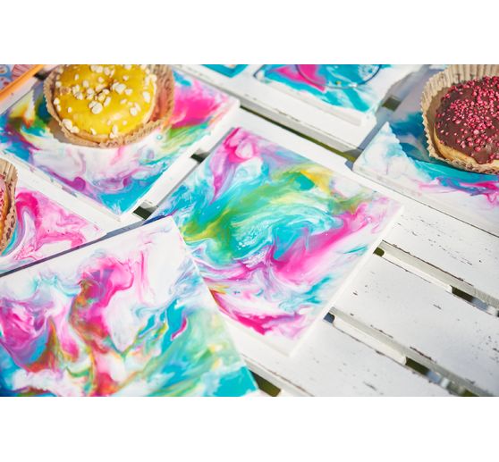 Resin tinting paint metallic