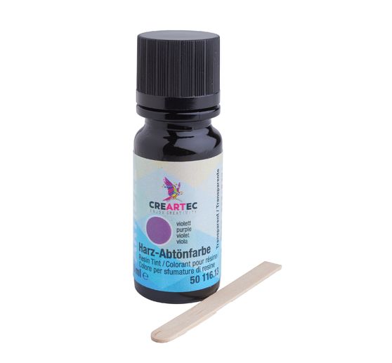 Resin tinting colour transparent