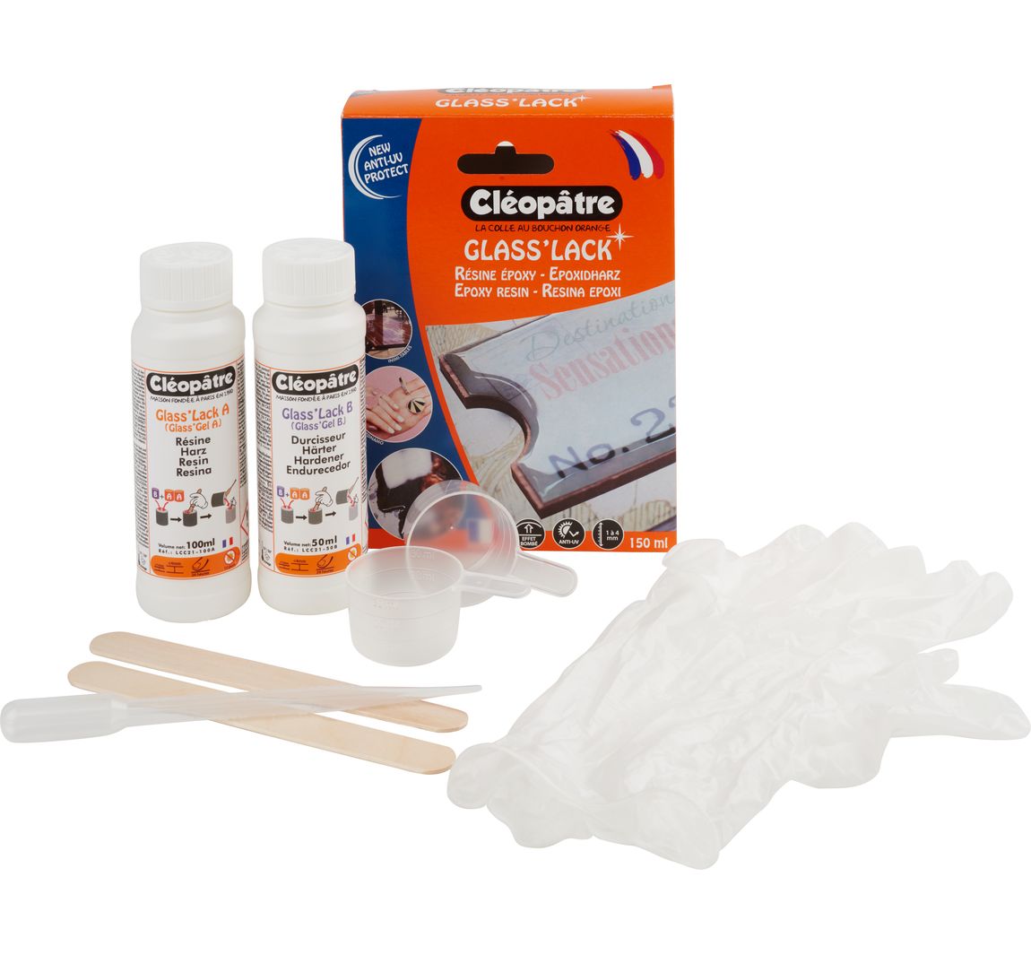 Epoxyhars "Glass' Lack", 150 ml