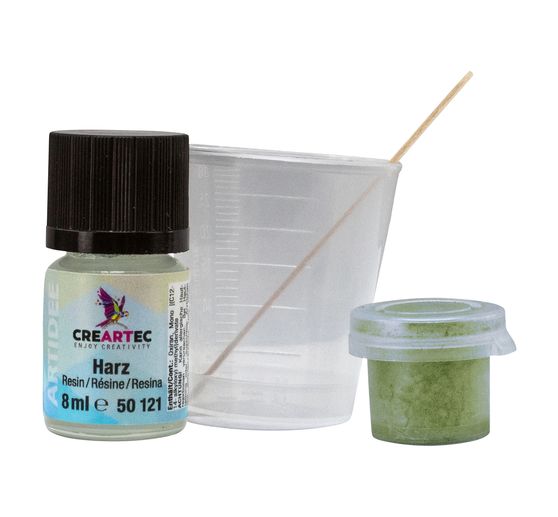 Resin tinting paint metallic