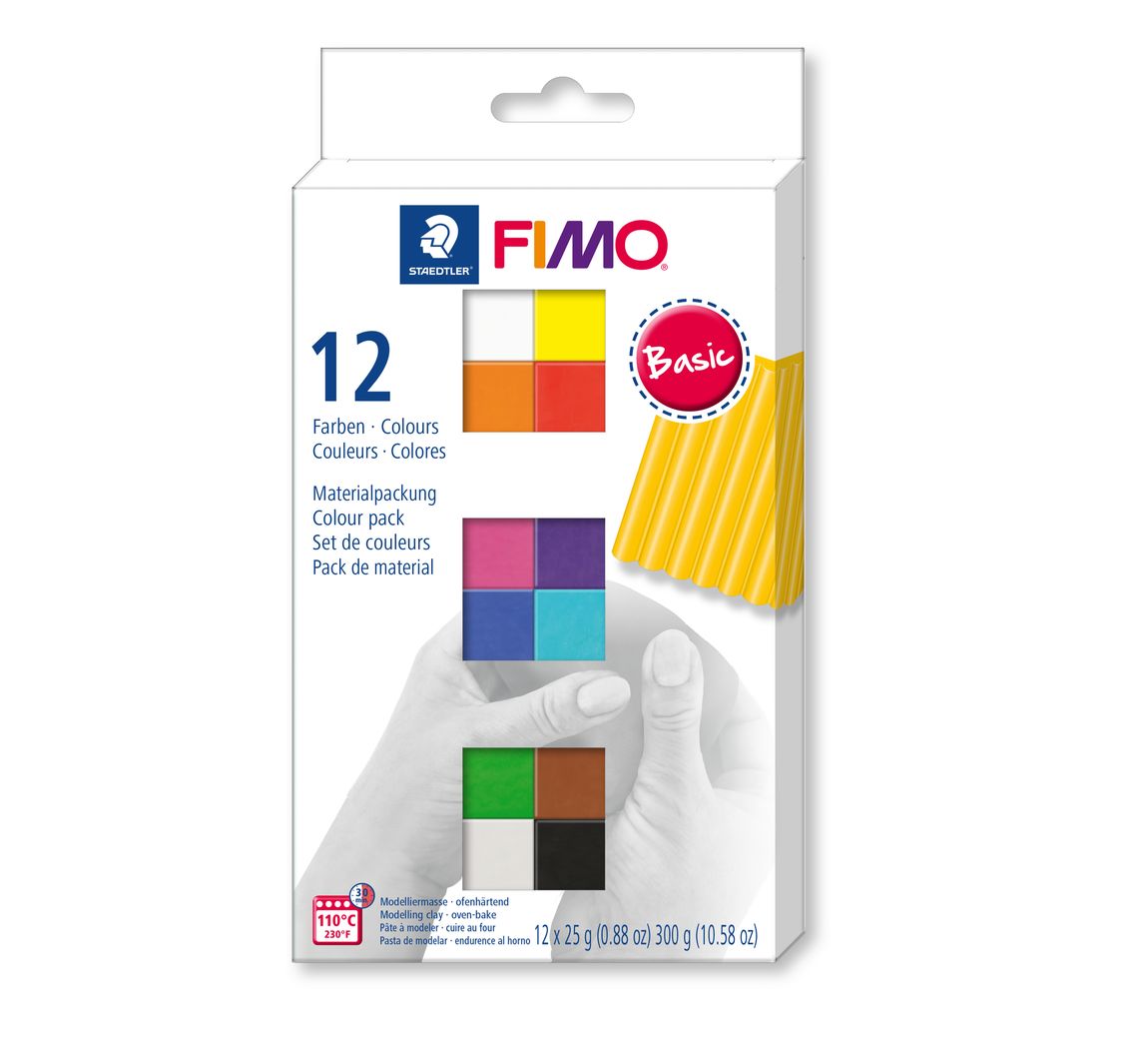 FIMO soft materiaalpakket "Basic Colours"