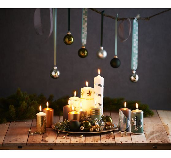 Pillar candle flat head 200/70mm