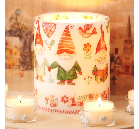 Pillar candle "Round"