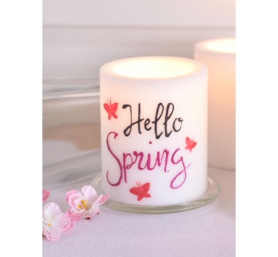 Pillar candle "Round"