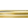 Decorative wax strips assortment Gloss-Gold