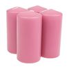 Pijlerkaars, gedompeld, pakje van 4 Oud Roze