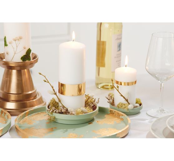 Pillar candle flat head 200/70mm