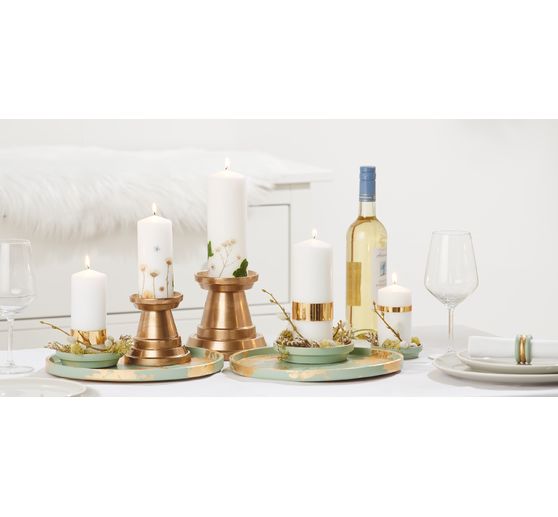 Pillar candle flat head 200/70mm