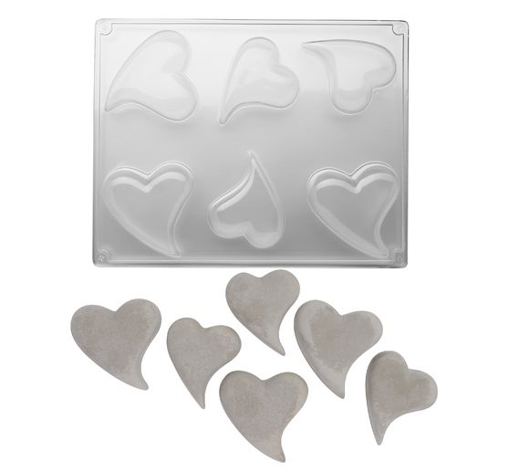 Casting mould "Swing hearts"