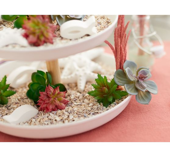 VBS Decorative etagere with wooden handle
