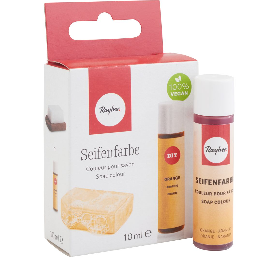 Zeepkleur10 ml - Oranje