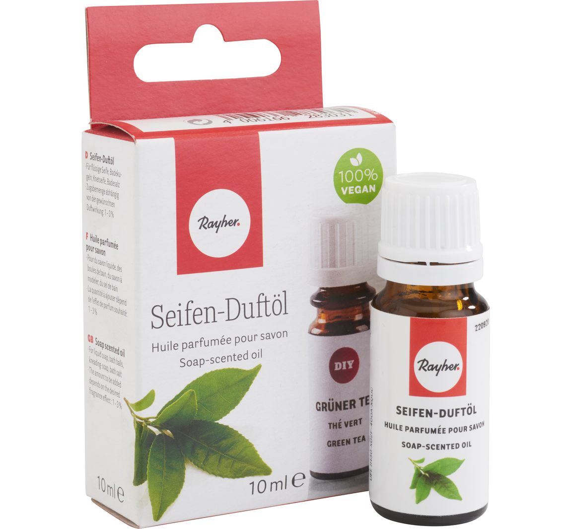 Geurolie, 10 ml - Groene Thee
