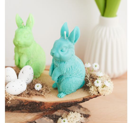 Kleurpastilles van was