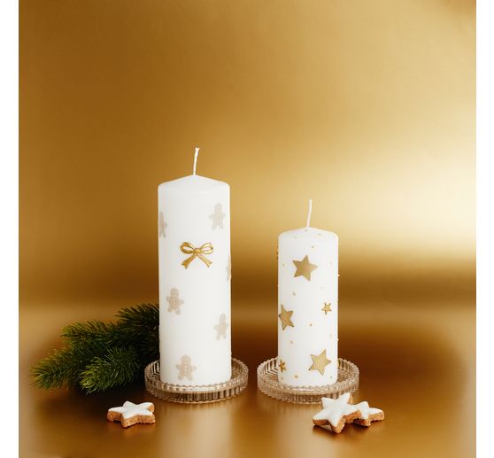 Pillar candle flat head 150/60mm
