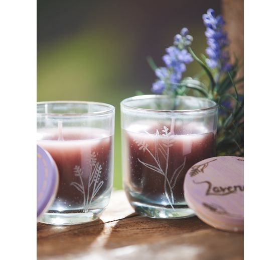Candle wick round with base, waxed, 8 cm