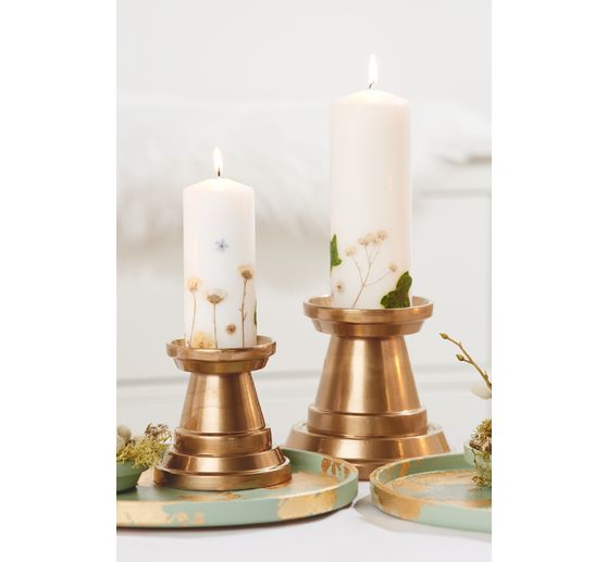 Pillar candle flat head 200/70mm