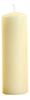 Pillar candle flat head 120/60mm