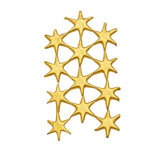 Wax motif "Star", 12 pieces