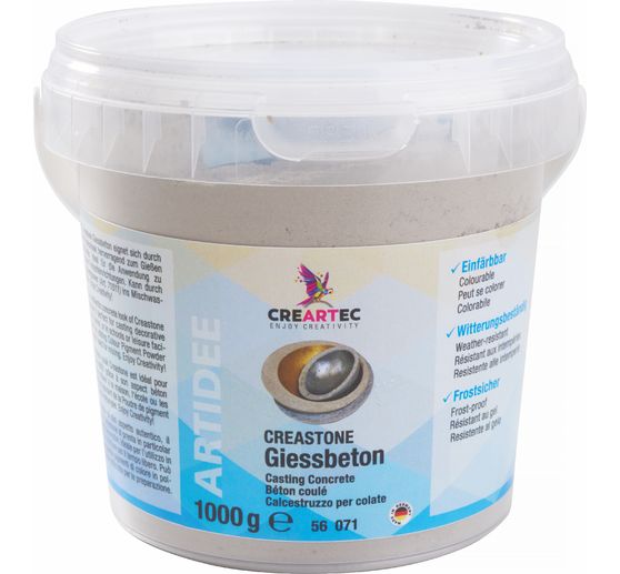Cast concrete "Creastone"