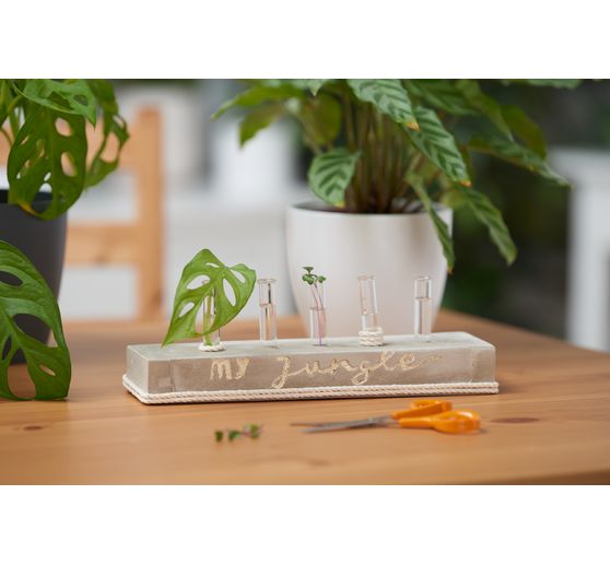 VBS Glass tubes for decoration, 5 pieces