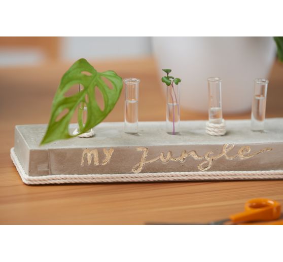VBS Glass tubes for decoration, 5 pieces